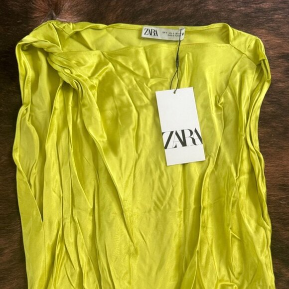 Zara Yellow Dress - Picture 2 of 2